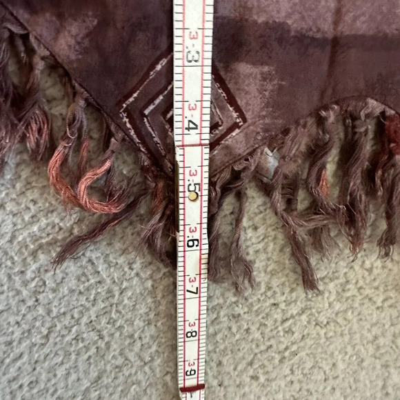 Mamta Kimono Boho Lagenlook Fringe Tribal Scarf Accessory - Picture 16 of 16